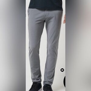 Professional Athletes TravisMathew Open To Close Tech Chino Pants 
Gray-Men’s 36